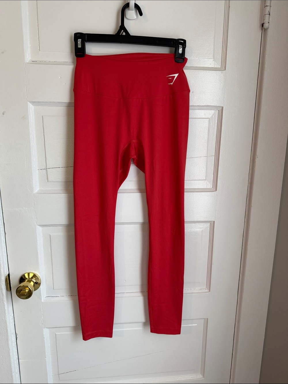Gymshark Red High-Rise Kids Leggings